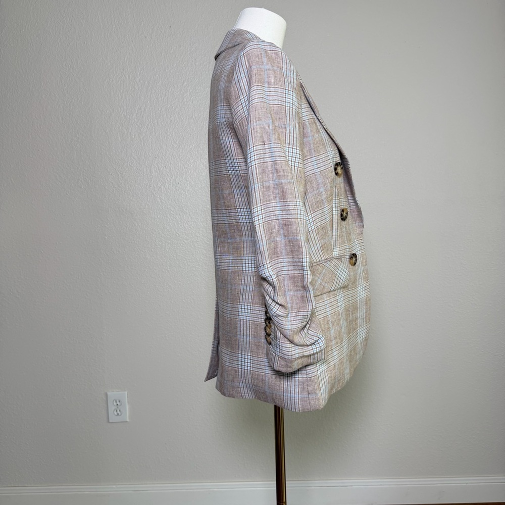 Veronica Beard Beacon Dickey Linen Blazer (Size 2) - Picture 6 of 12
